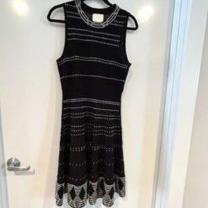 Kate Spade New York Black Striped Dress